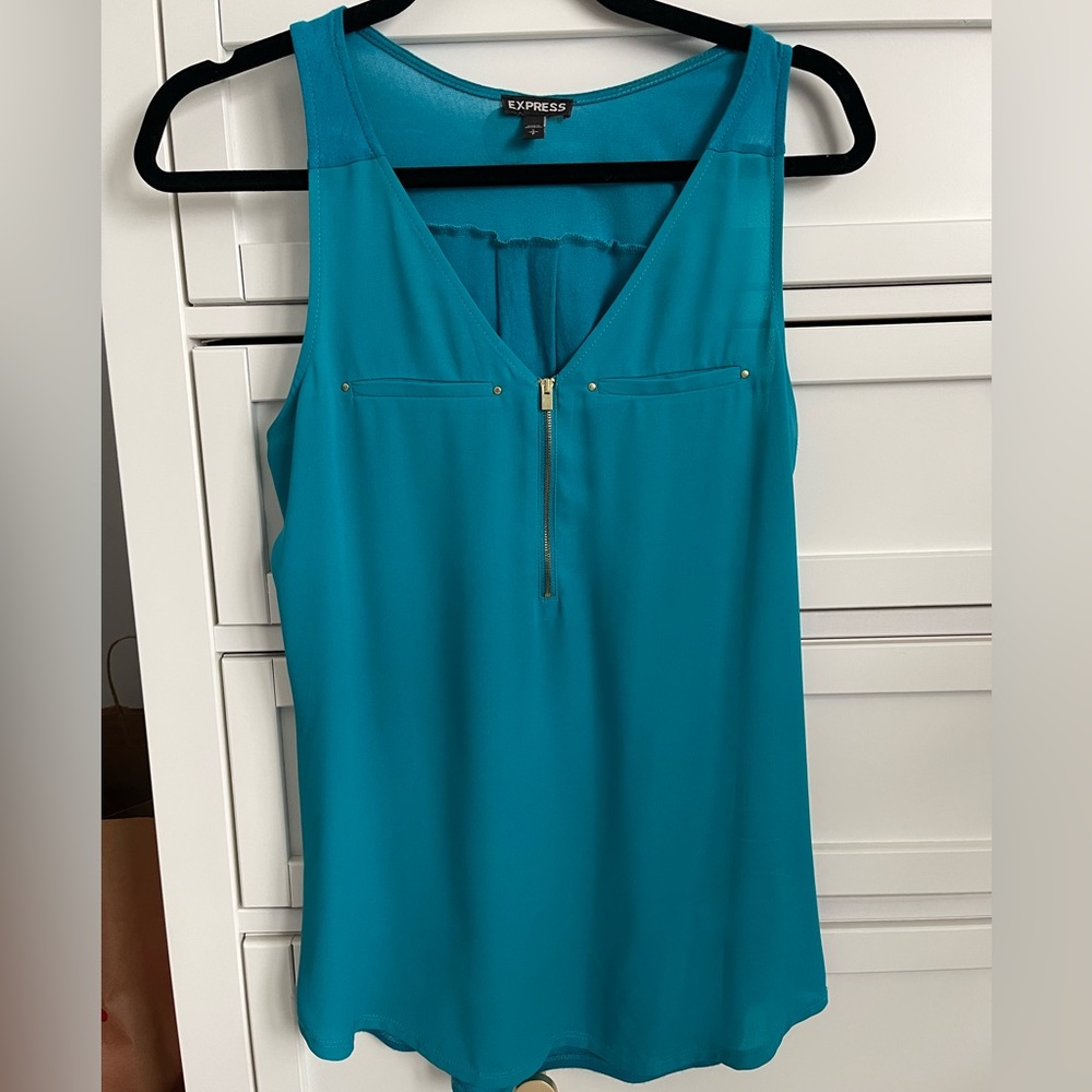 Express sleeveless blouse
